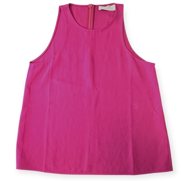 EVERLANE Women’s Bright Pink Sleeveless Top Size 2 - Picture 1 of 5
